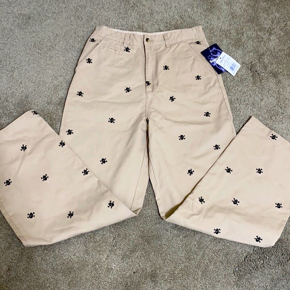 Rugged Bear Other - Kids Size 14 Skull and Crossbones Khakis